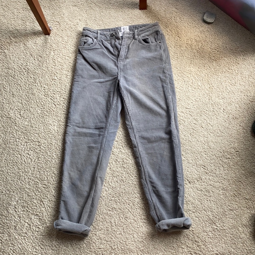 BDG Grey Corduroy Pant